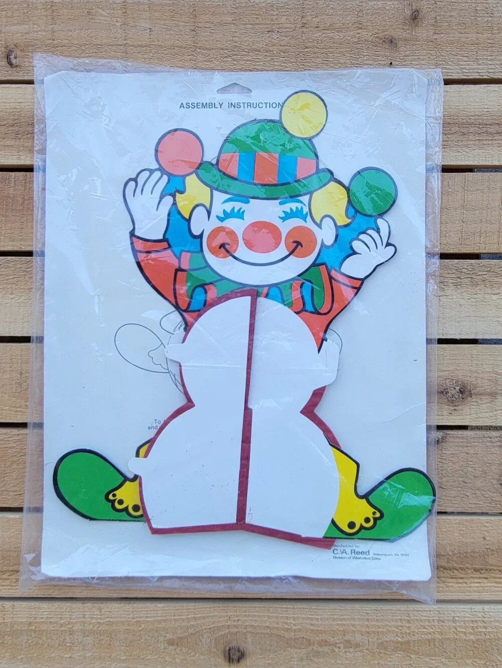 Circus Clown Red Centerpiece - Party Decoration